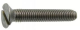 ST/ST A2 SLOTTED COUNTERSUNK M/SCREWS DIN963/BS4183